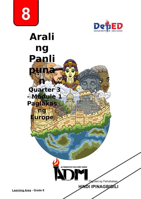 Grade 8 Araling Panlipunan Learners Module Quarter 3.pdf.